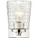Saben Indoor Wall Sconce Wall Light in Polished Nickel